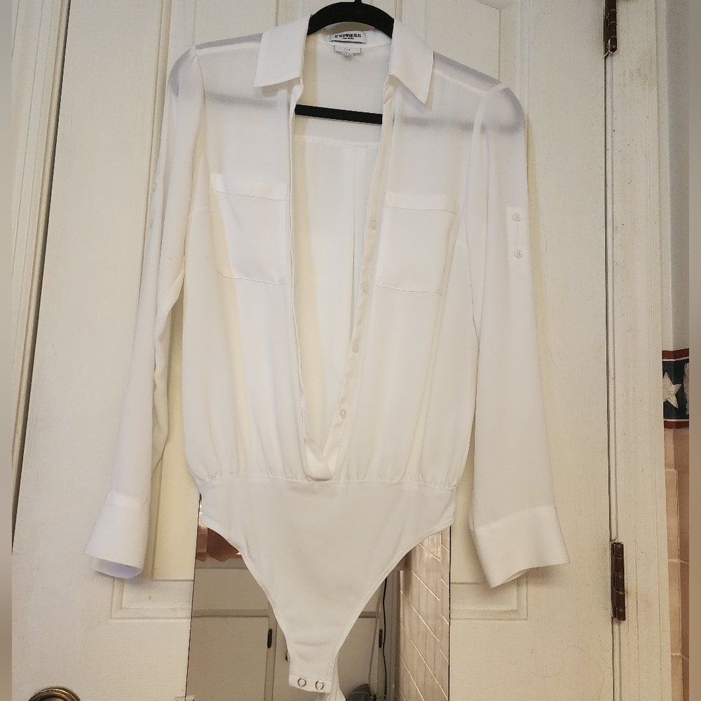 Express Portofino Bodysuit Blouse